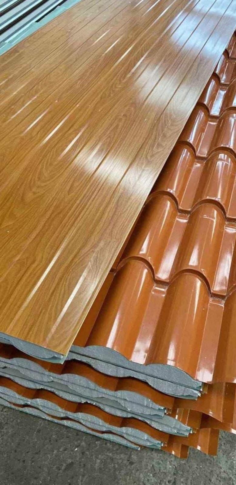 Telha Colonial Forro Amadeirado